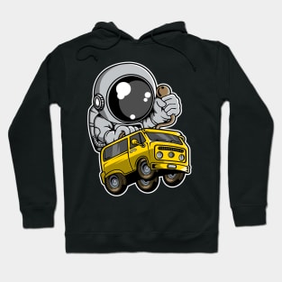 Astronaut Car Racer Hoodie